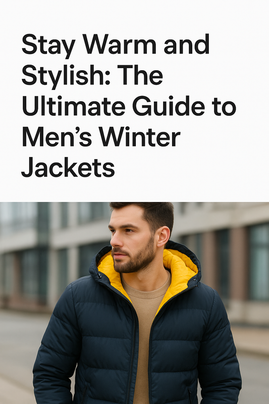 Stay Warm and Stylish: The Ultimate Guide to Men’s Winter Jackets
