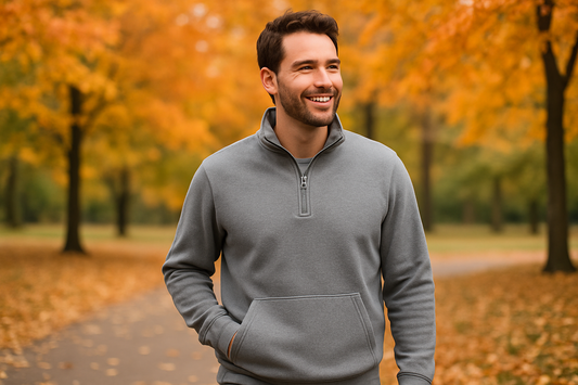 How to Style a Quarter Zip Pullover | From Work to Weekend Guide