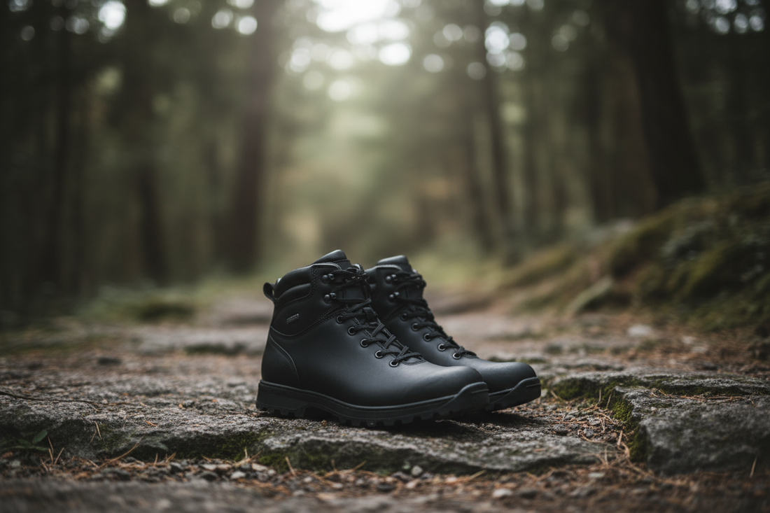 Men’s minimalist hiking footwear