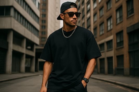 Oversized Loose T-Shirt for Men – Breathable & Stylish