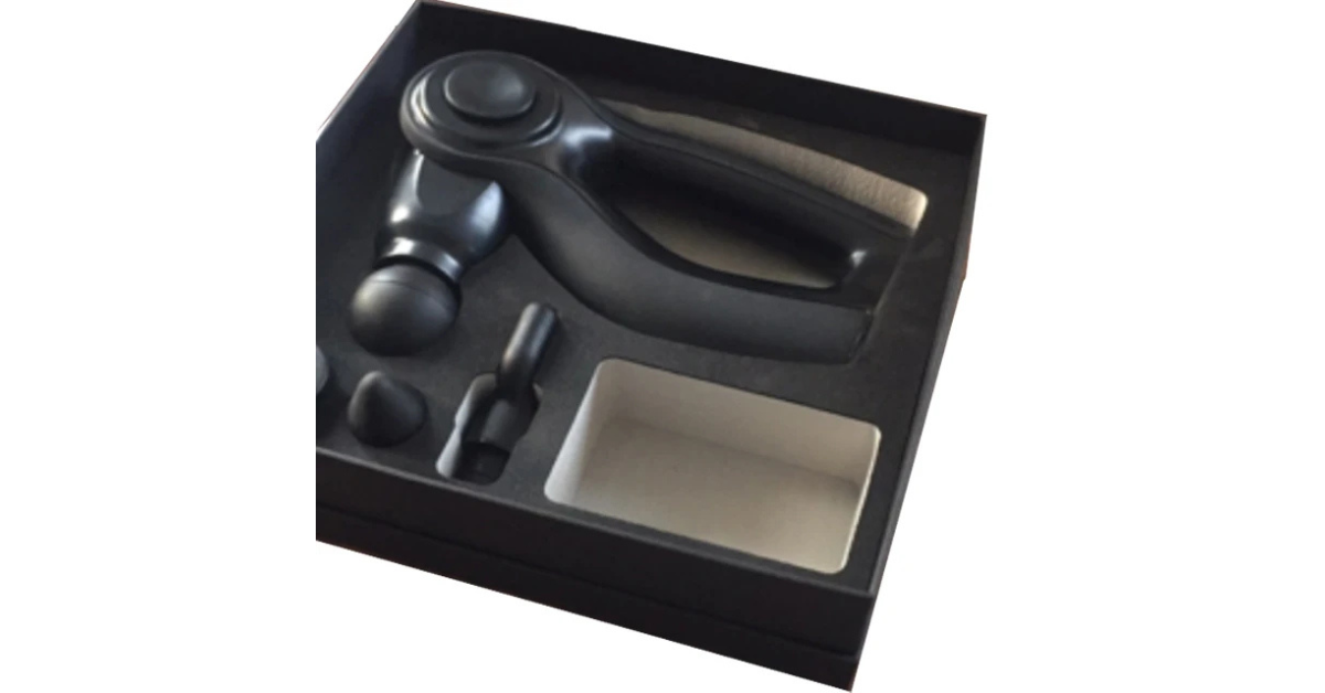 Recovery Professional Cold and Heated Massage Gun – Sharper Image Deep Tissue Relief