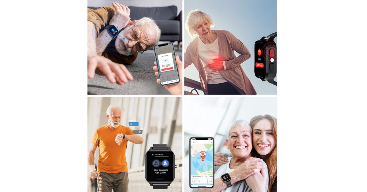 J-Style 2032 SOS Smartwatch – GPS, ECG, PPG, 4G, Wi-Fi, Fitness & Health Tracker
