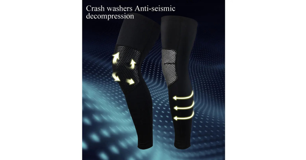 BYEPAIN Full Leg Compression Sleeve – Professional Knee Support for Men & Women