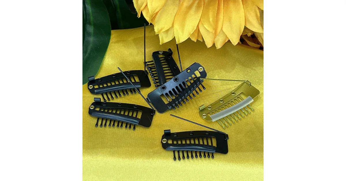 Chunni Hair Extension Safety Pin Brooch | Stainless Steel Clip - vitaliqa