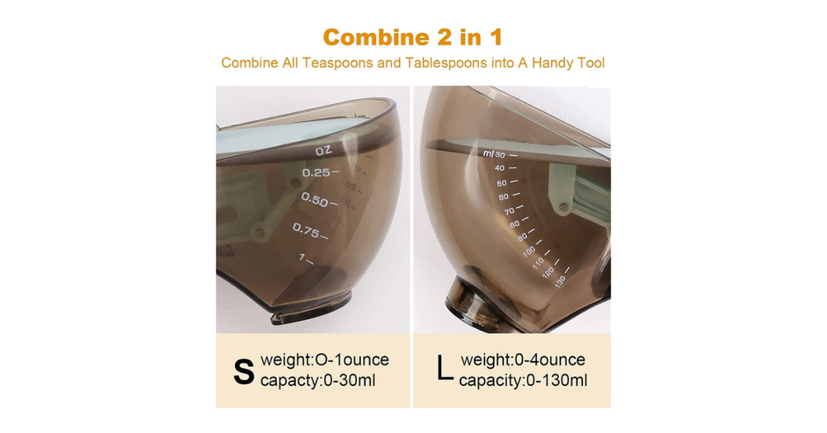 cabinet organizer measuring spoon set