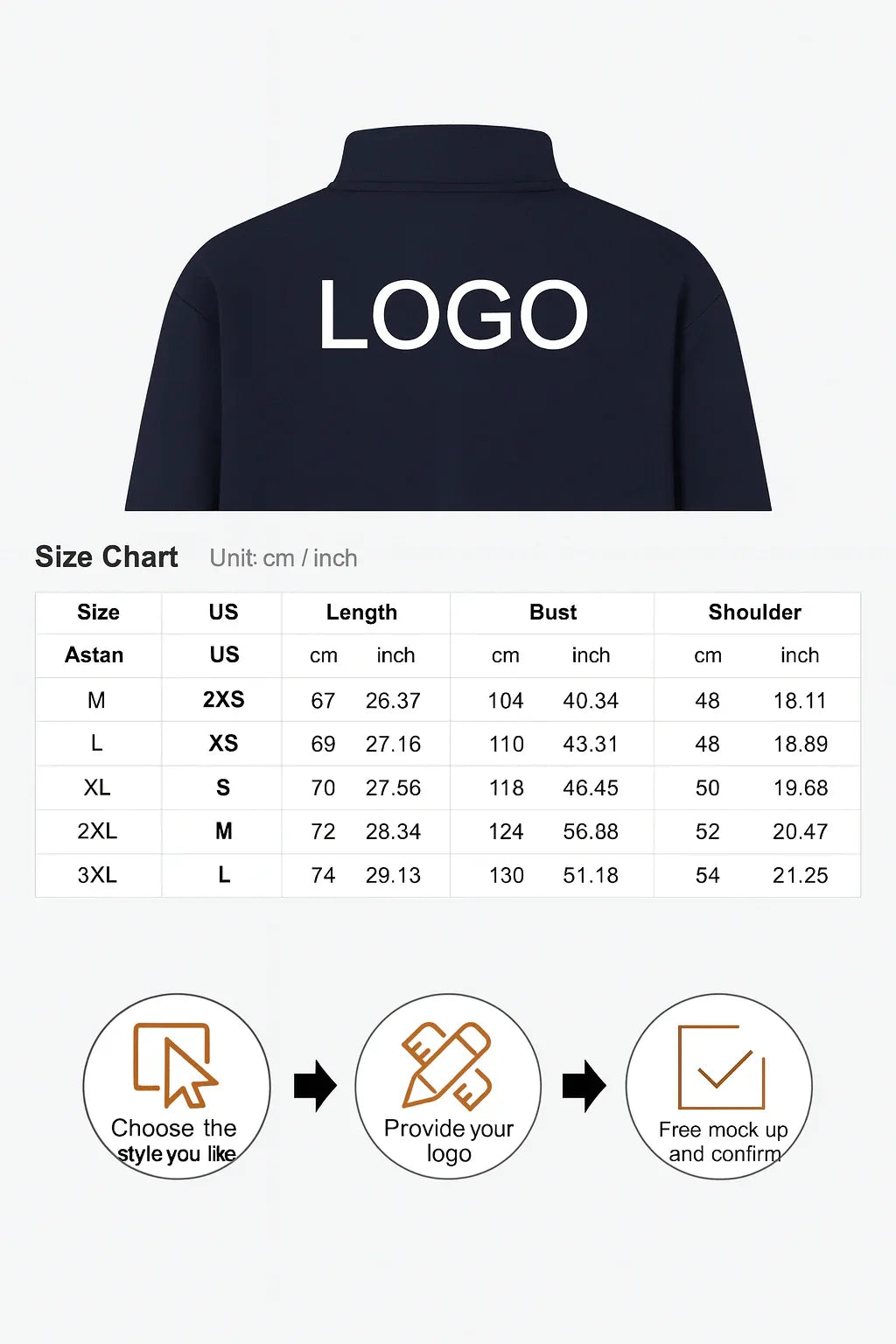 Luxury Men’s Quarter Zip Sweater | Heavyweight Custom Pullover - vitaliqa