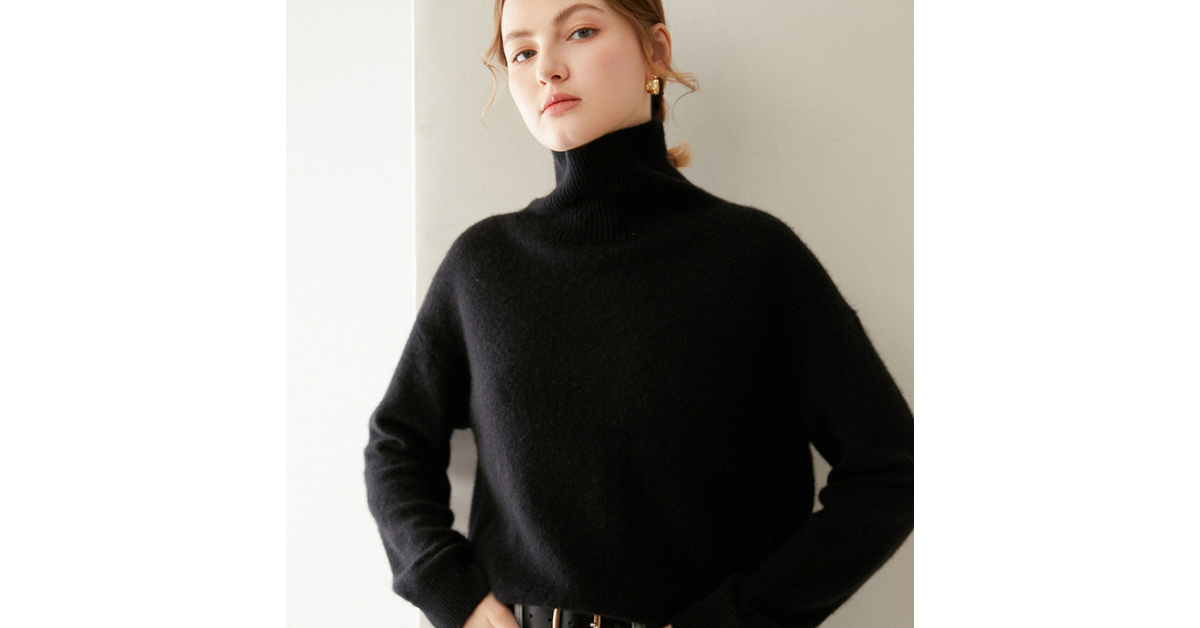 casual winter sweater look
