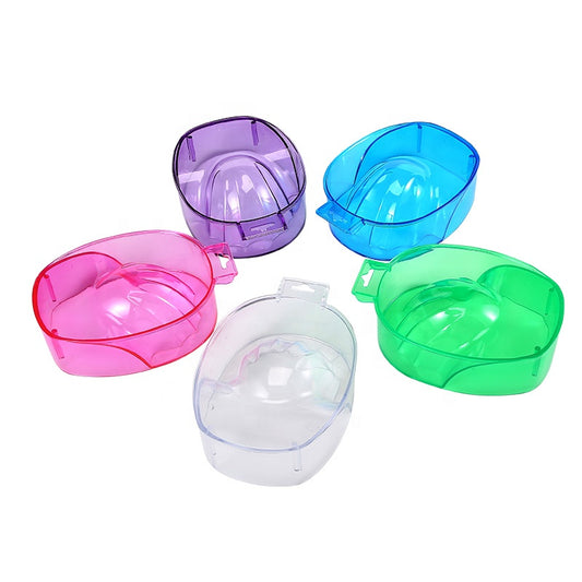 Lidan Manicure Bath Bowl – Acrylic Nail Soak Finger Treatment for Spa-Quality Care