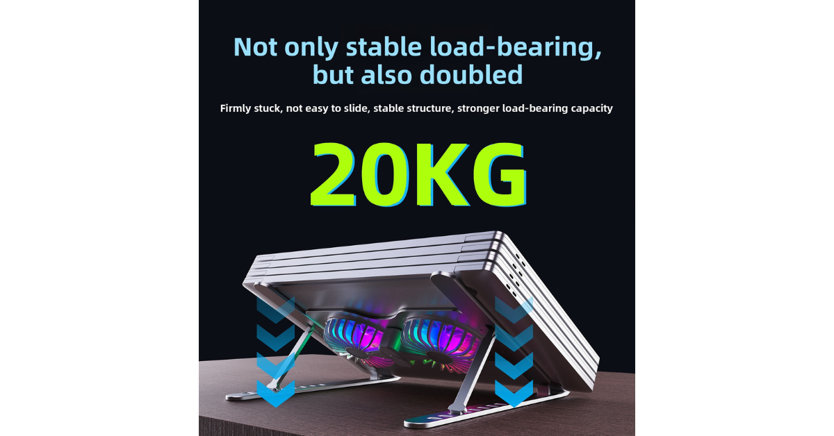 aluminum laptop stand for 10 to 17 inch devices