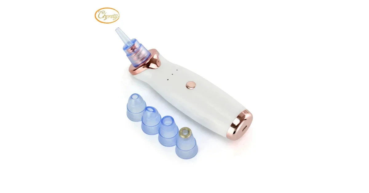 New USB Rechargeable Electric Blackhead Remover Vacuum Suction Pore Cleanser | Best Blackhead Remover 2025 - vitaliqa