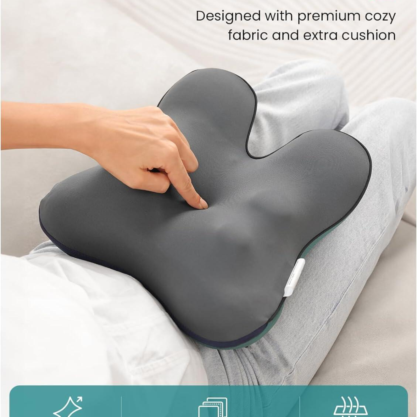 Comfortable shiatsu massager for shoulders