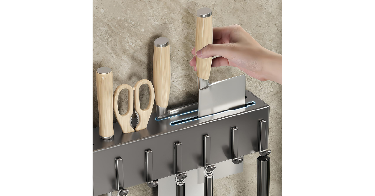 space saving kitchen storage rack