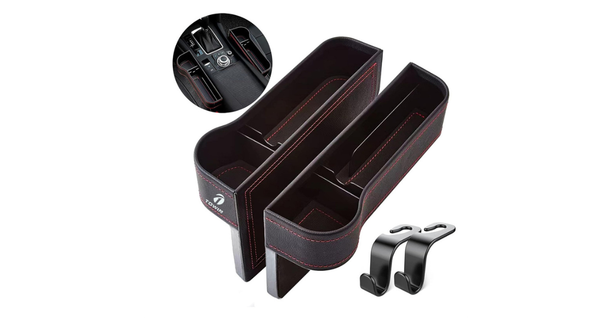 car gap seat filler leather design