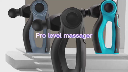 Recovery Professional Cold and Heated Massage Gun – Sharper Image Deep Tissue Relief