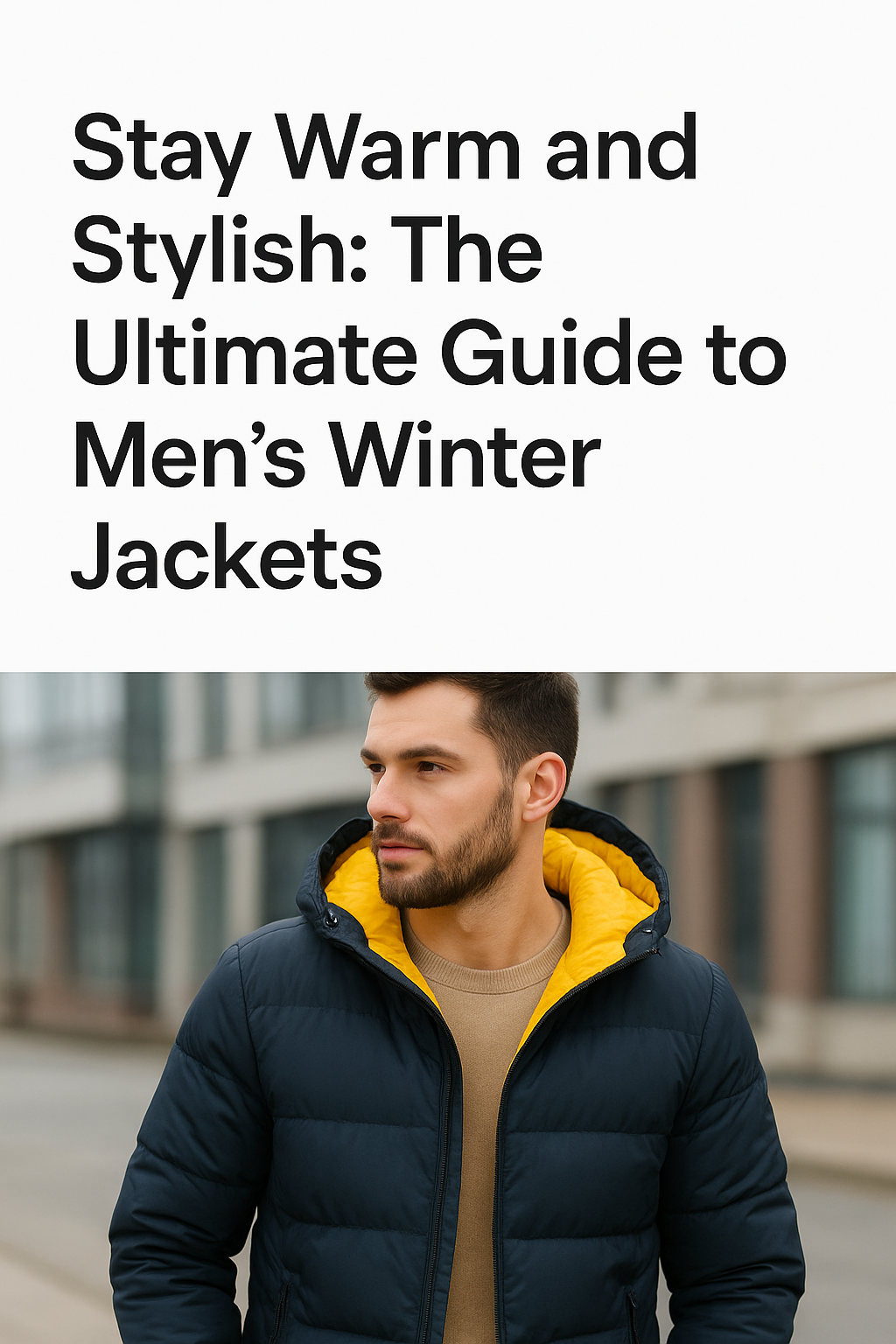Stay Warm and Stylish: The Ultimate Guide to Men’s Winter Jackets