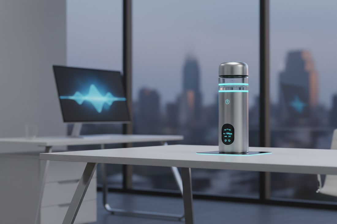 premium wellness hydration bottle