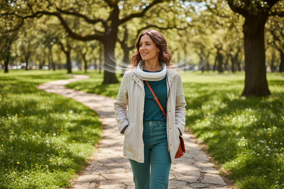 Outdoor Portable Hanging Neck Fan – Complete Benefits Guide - vitaliqa