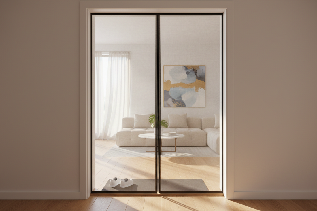 garage screen door magnetic mesh