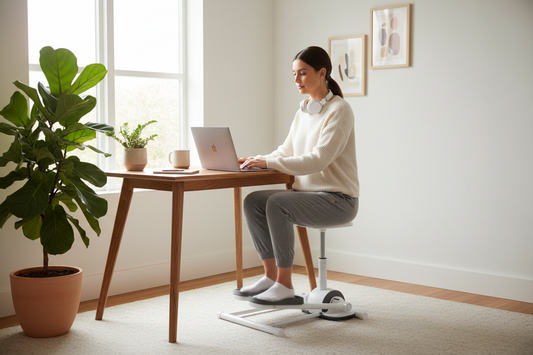 Compact elliptical machine for small apartment fitness