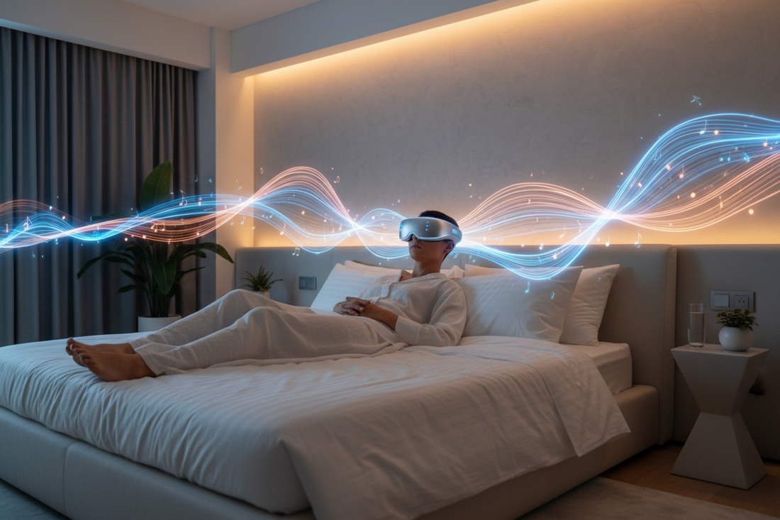 smart relaxation device for eyes
