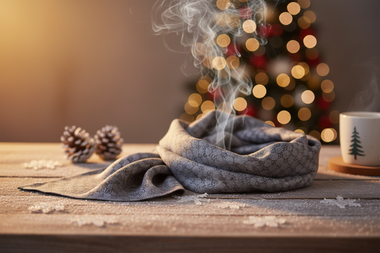 Best Heated Neck Wrap for Winter 2025 – Graphene Silk Far Infrared Therapy Scarf - vitaliqa