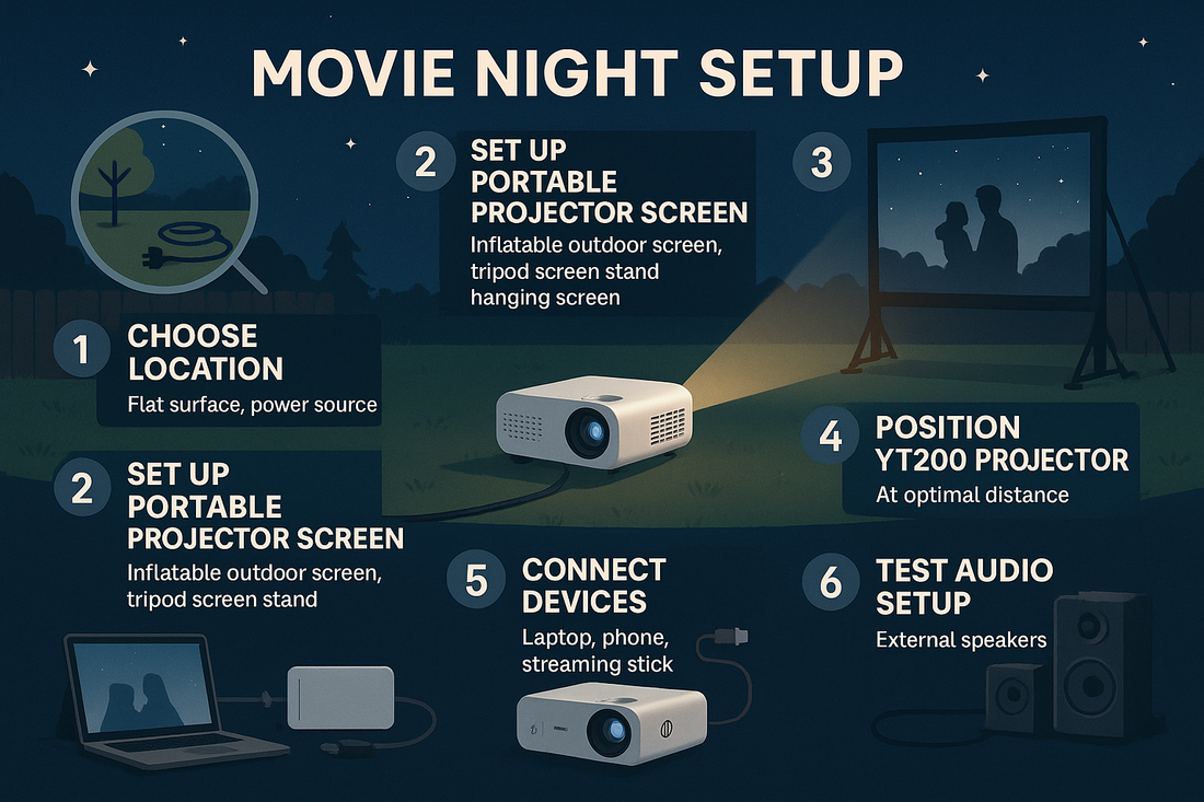Portable Projector Screens: Best Outdoor and Indoor Choices