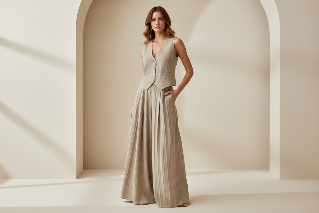 flowy beach pants outfit
