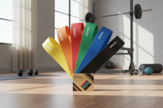 Light, medium, and heavy resistance bands