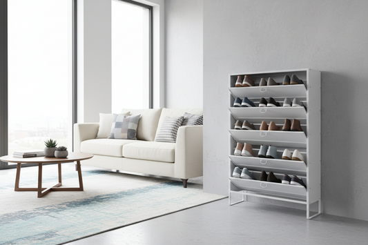 Screw-free assembly shoe cabinet