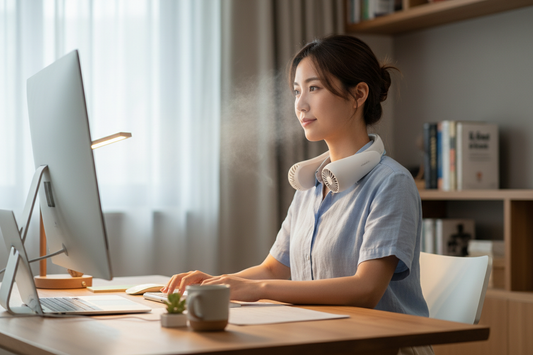 Stay Cool Anywhere with the JisuLife FA31 Neck Fan - vitaliqa