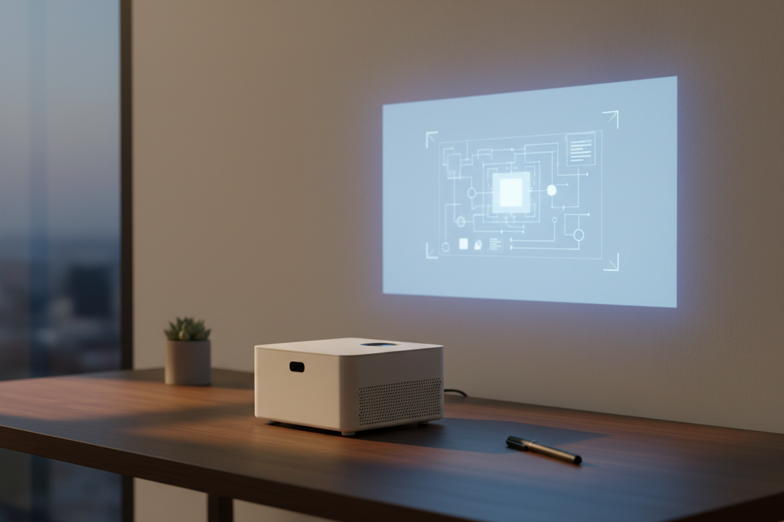 mini hd projector projection sample