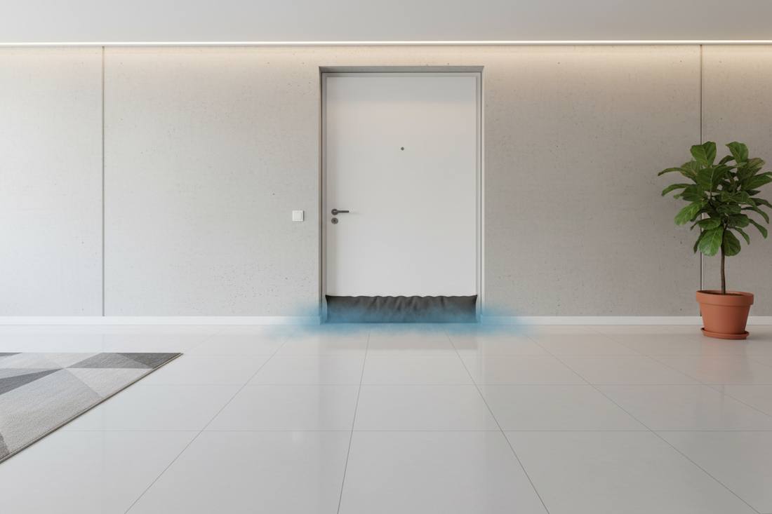 apartment door draft stopper protection