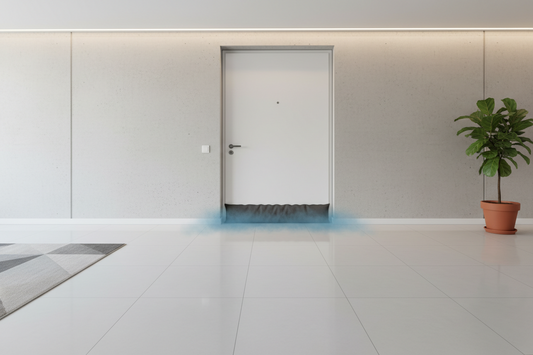 apartment door draft stopper protection