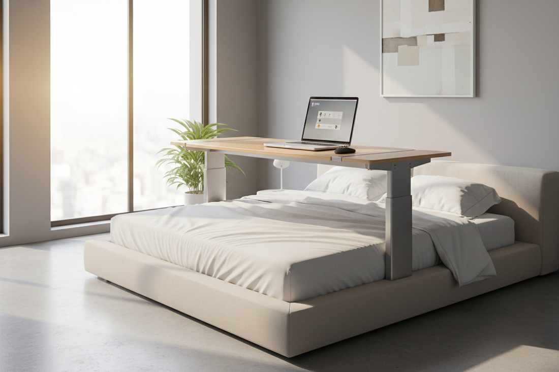 laptop desk height adjustable