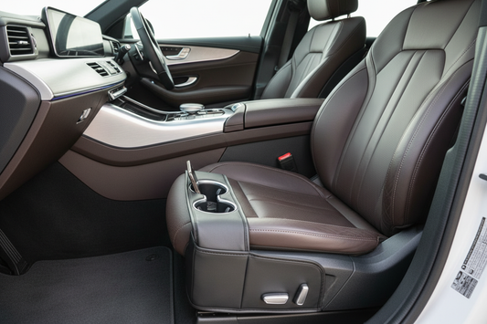 seat gap organizer between seat and console