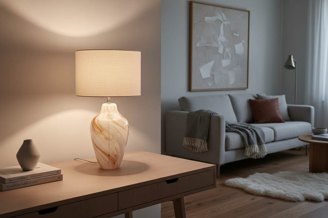 Portable LED table lamp for bedroom