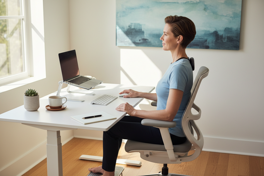Posture corrector helping reduce slouching