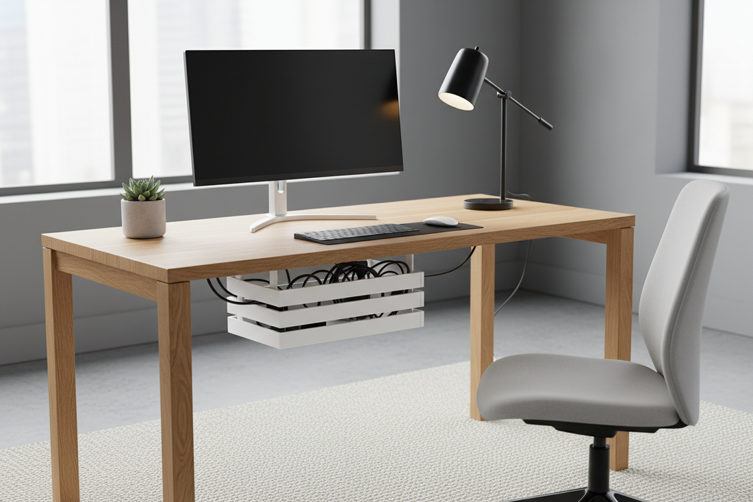 detachable cable management storage layers