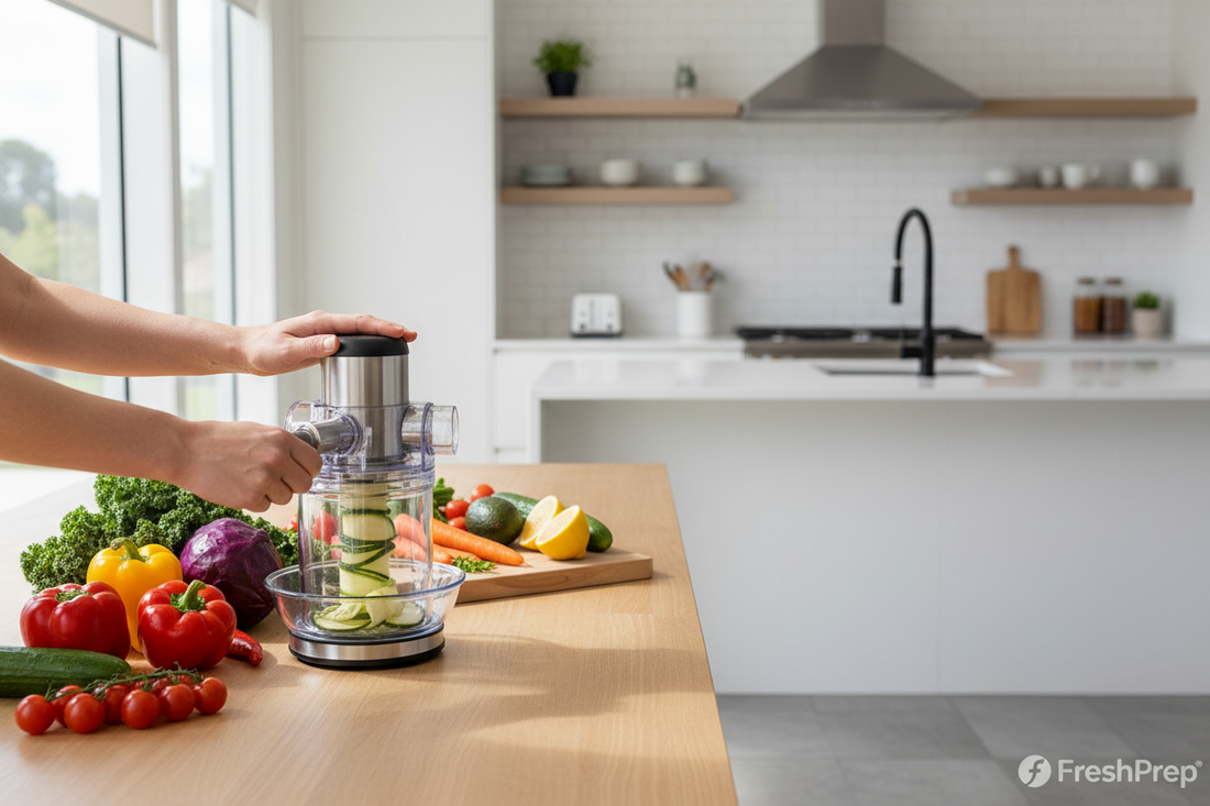 stainless steel blade food chopper