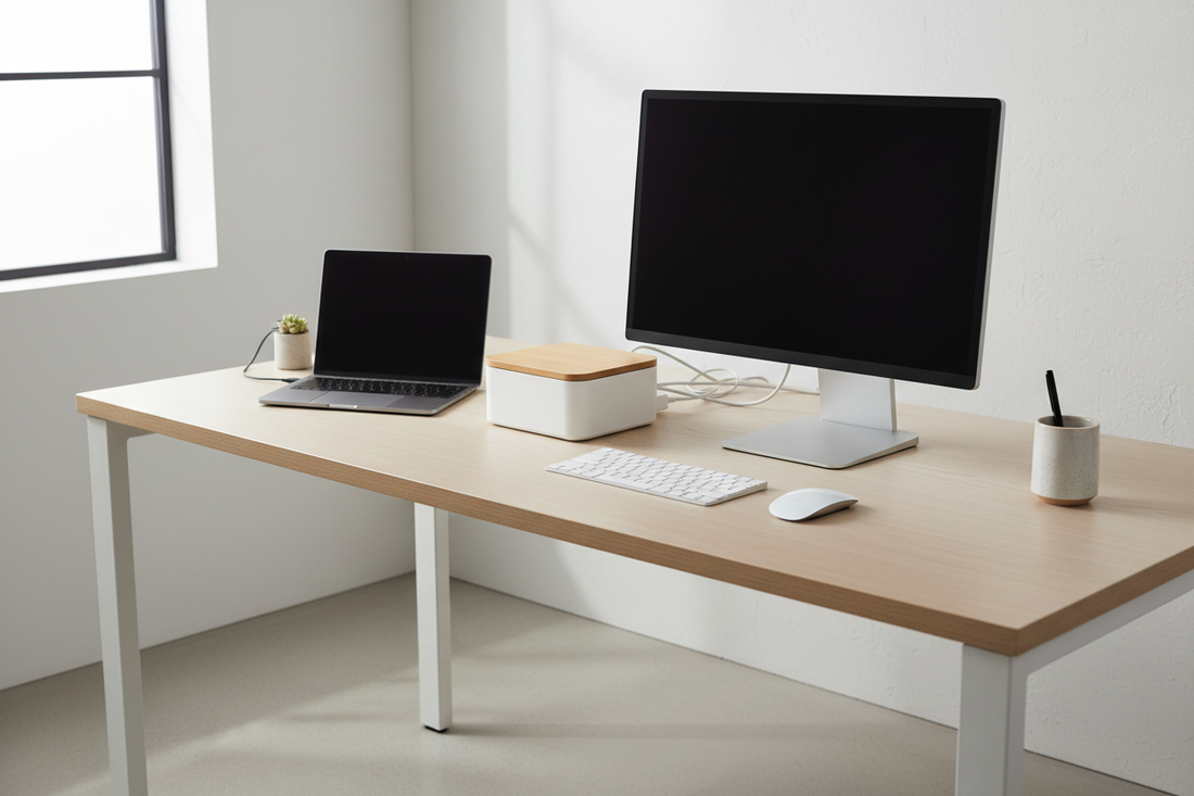 under desk cable management box
