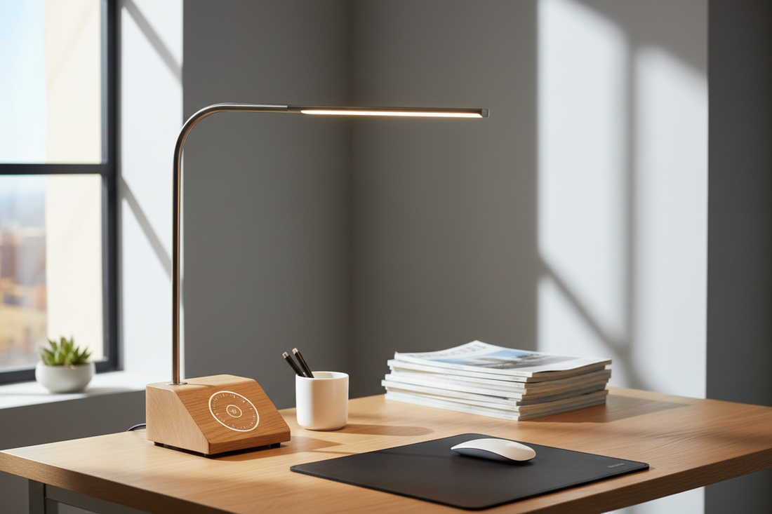cordless rechargeable lamp with sleek design