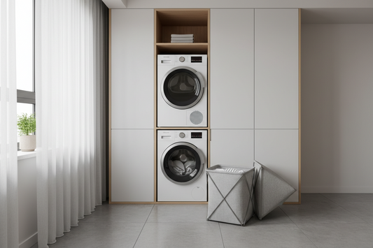 folding clothes basket open position
