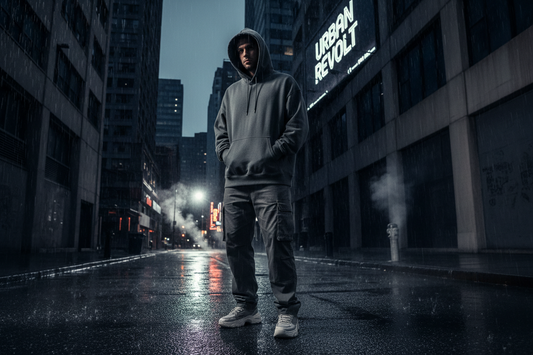 oversized heavy hoodie urban fashion