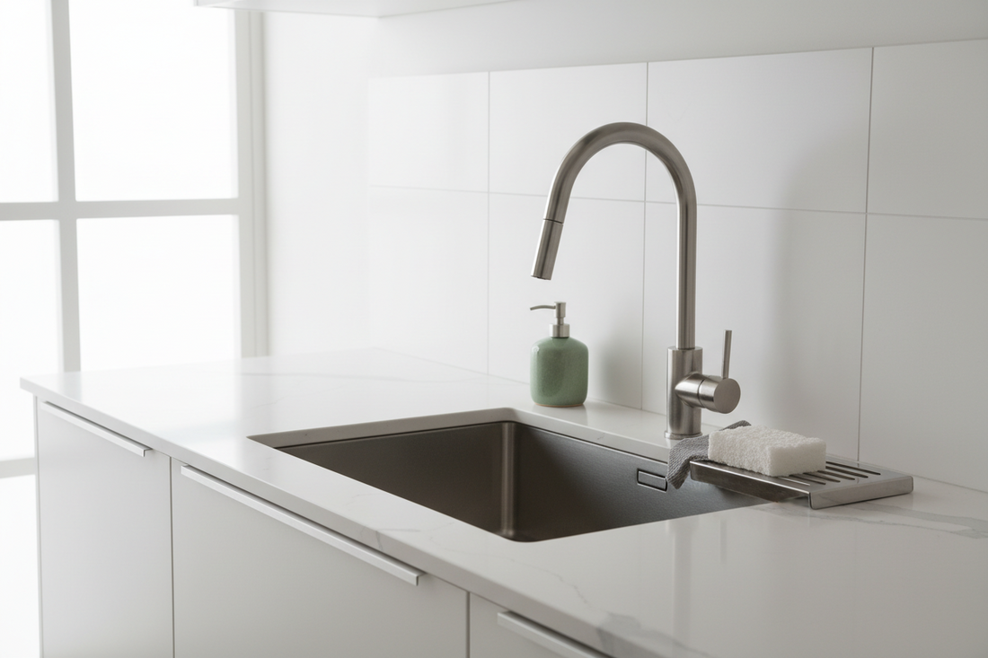 sink storage rack for sponge and cloth