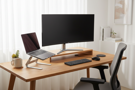best laptop stand ergonomic workstation