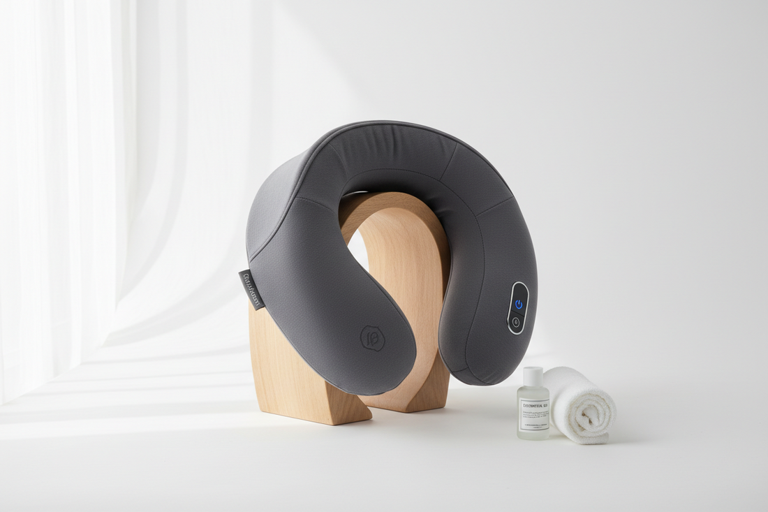 rechargeable neck massager device