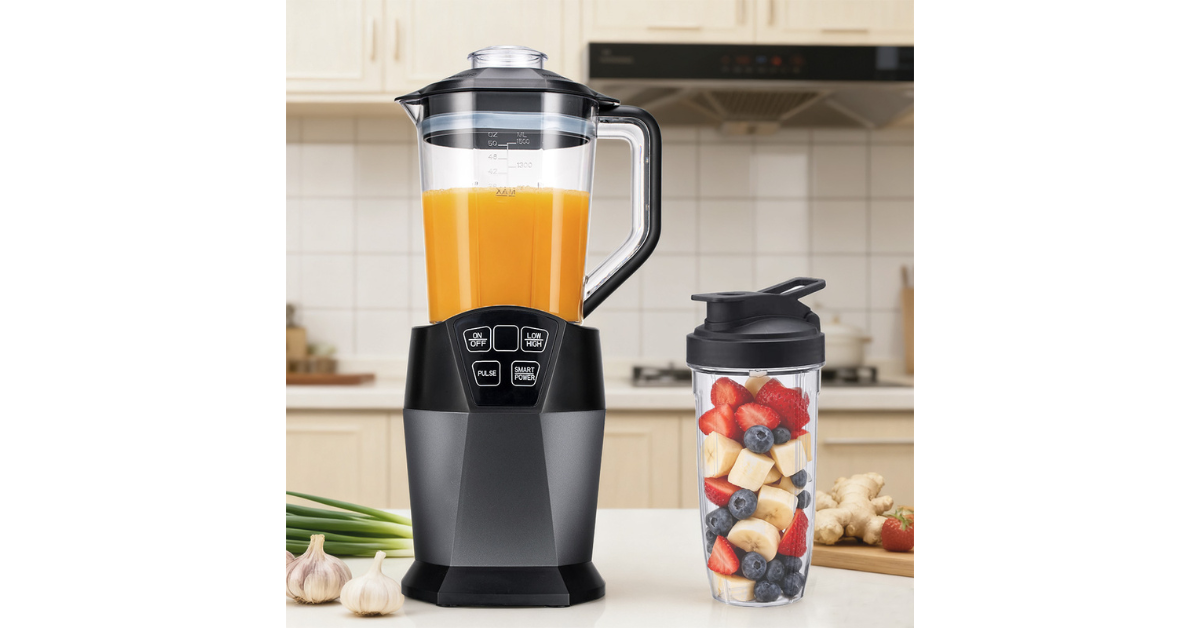 1000W portable blender with 28-oz to-go cup