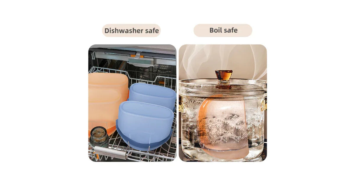 100% Food Grade Reusable Silicone Food Storage Bags – Leak Proof & Eco-Friendly - vitaliqa