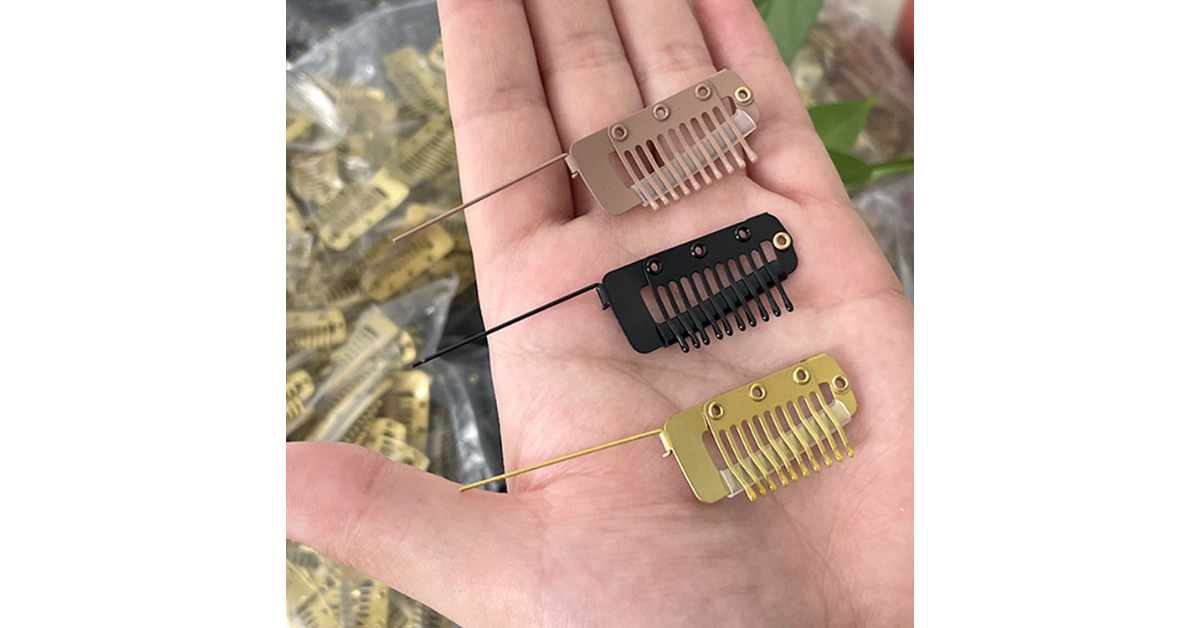 Chunni Hair Extension Safety Pin Brooch | Stainless Steel Clip