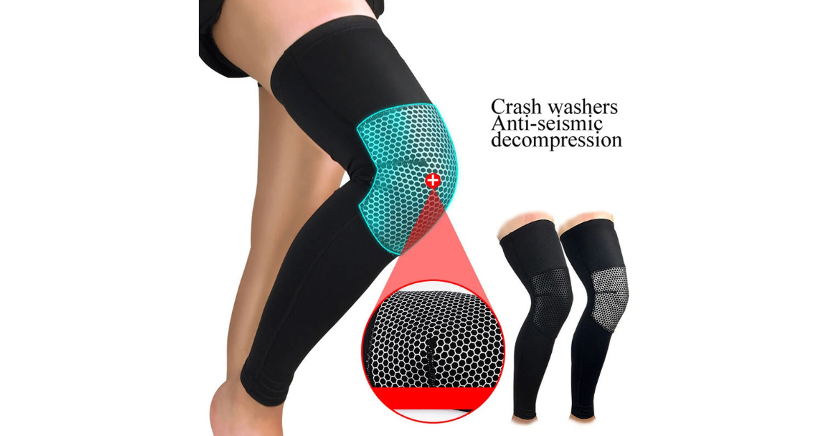 BYEPAIN Full Leg Compression Sleeve – Professional Knee Support for Men & Women